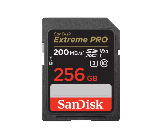 Sandisk 256GB SDXC Extreme PRO 200MB/s A2 C10 V30 UHS-I U3 - 1058644 - zdjęcie 2